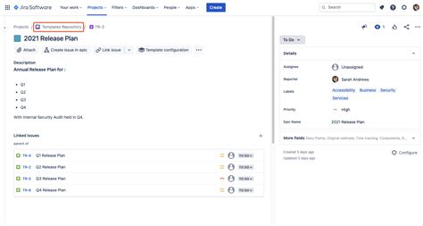 Jira Templates For Epics