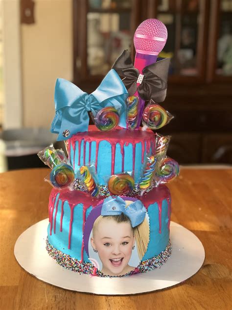 Jojo Siwa Cake Decorating