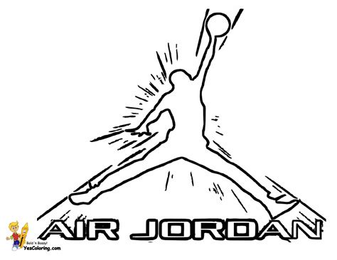 Jordan Coloring Pages 9