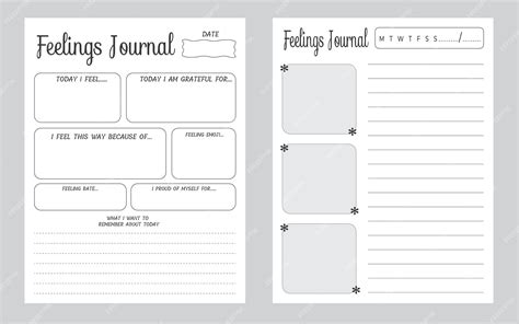 Journaling Template