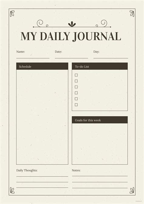 Journaling Templates