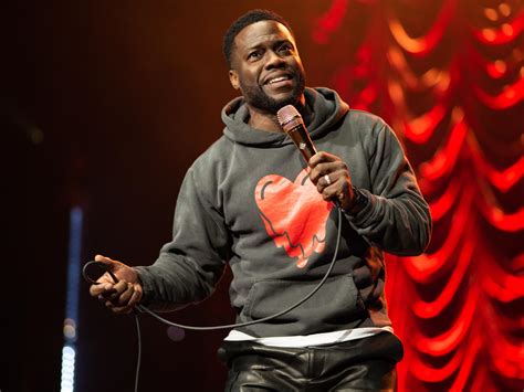 Kevin Hart performing comedy