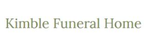 Kimble Funeral Home Obituary Services