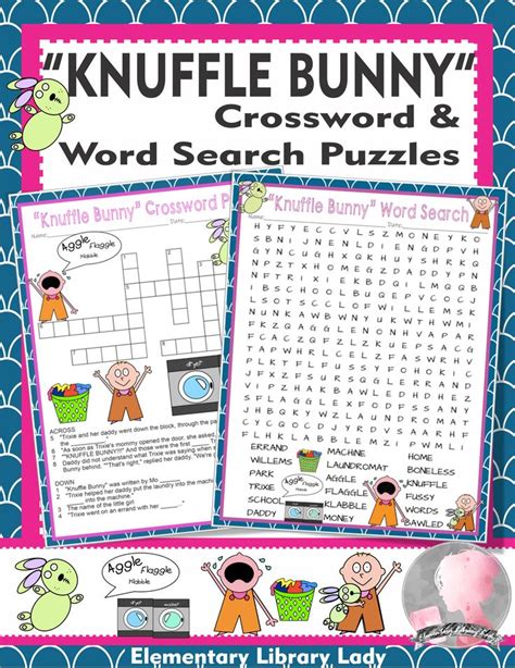 Knuffle Bunny Word Searches