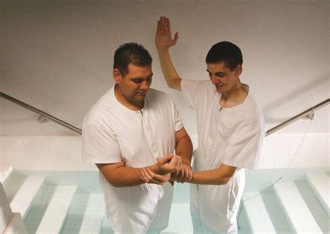 LDS Baptismal Service