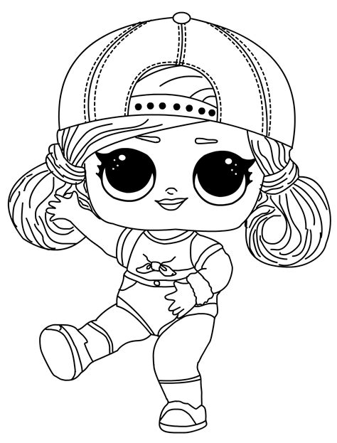 LOL Coloring Pages for Toddlers