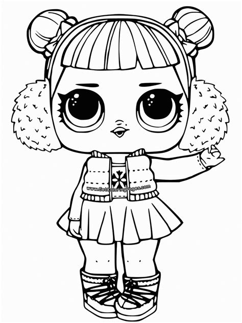 LOL Dolls Coloring Pages Printable for Different Ages and Skill Levels