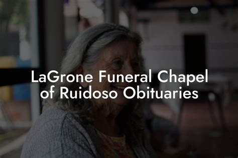 Lagrone Funeral Home Obituaries