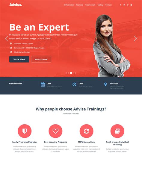 Landing Page Design Template