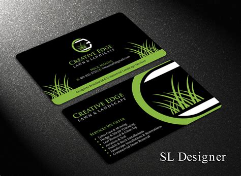 Landscaping Business Card Design