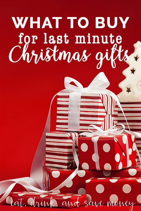 Last Minute Christmas Gifts