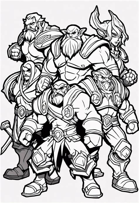 League of Legends Coloring Pages