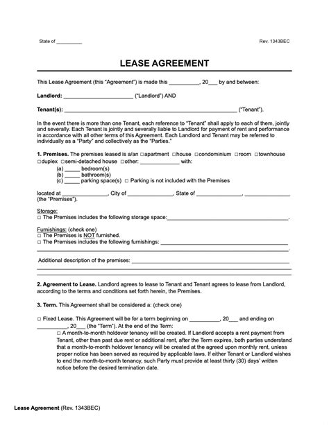 Understanding Lease Agreements