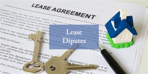 Lease Dispute Resolution