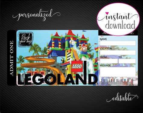 Legoland Discount Ticket