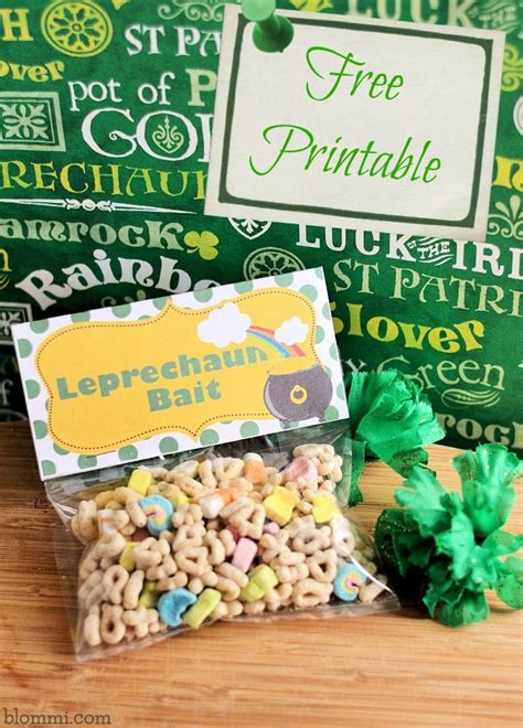 Leprechaun Bait Printable Fun