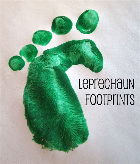 Leprechaun Footprint Examples