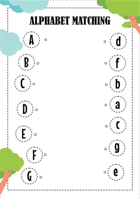 Letter G Matching Game