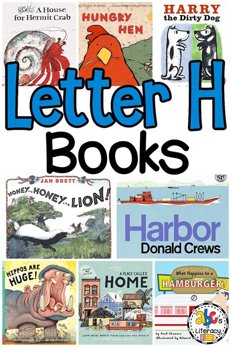 Letter H Book