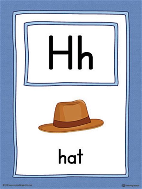 Letter H Card