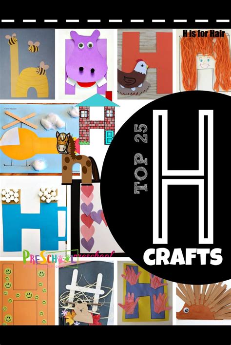 Letter H Craft Ideas for Elementary School Students