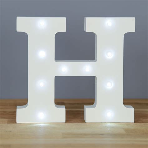 Letter H Decor