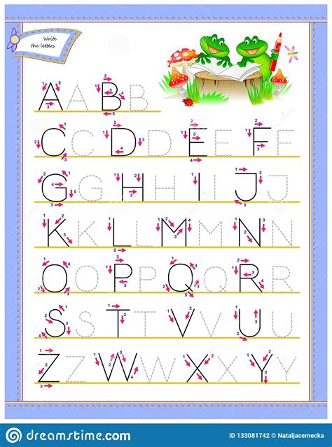 Letter Tracing Worksheets for Kids