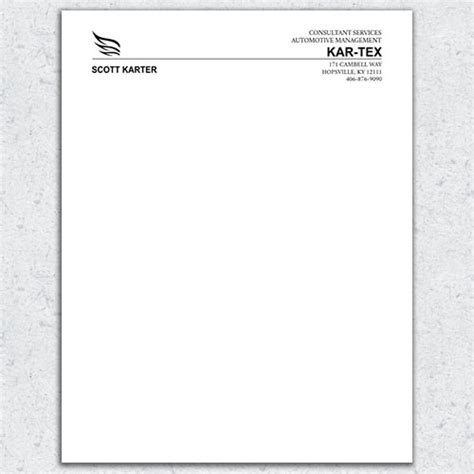 Letterhead Template 8