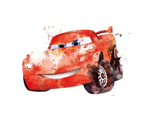 Lightning McQueen art prints