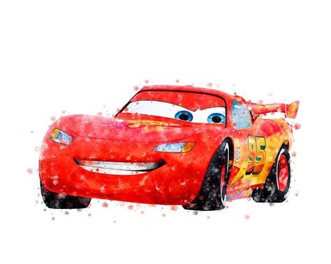 Lightning McQueen digital prints