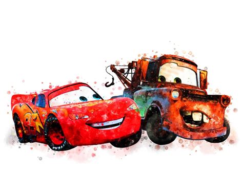 Lightning McQueen prints for office