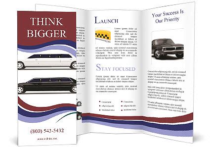 Limousine Brochure Templates