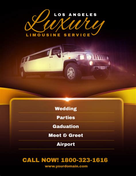 Limousine Events Templates