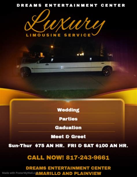 Limousine Offers Templates