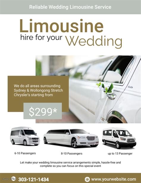 Limousine Services Templates