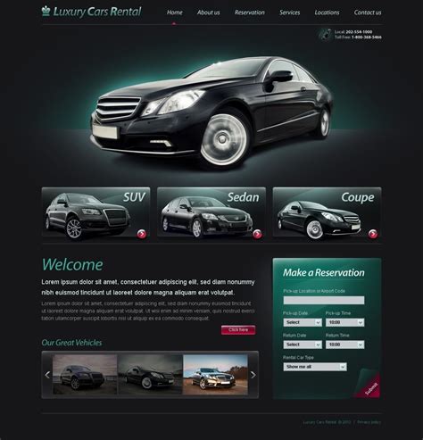 Limousine Template Examples