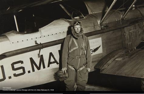 Lindbergh Mail Plane Construction