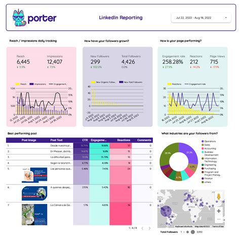 Another Example of a LinkedIn Ads Report Template