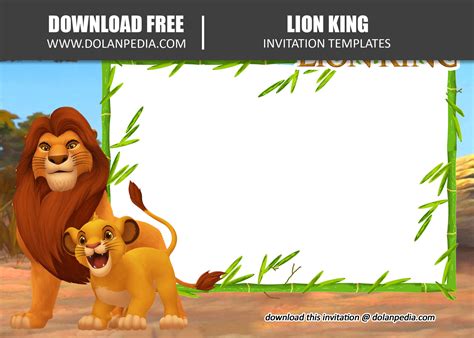 Lion King Templates