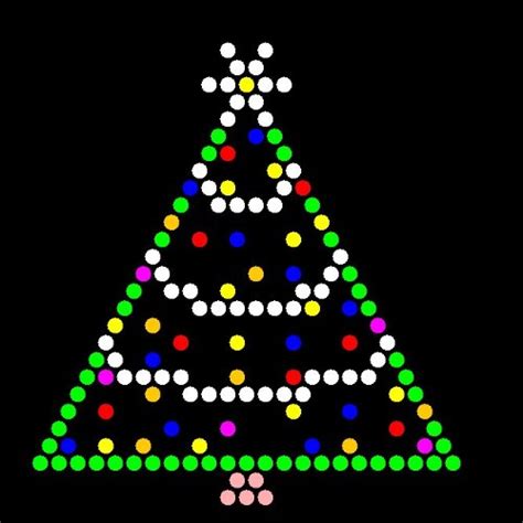 Lite-Brite Holiday Templates