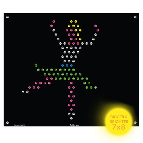 Lite Brite Template 4