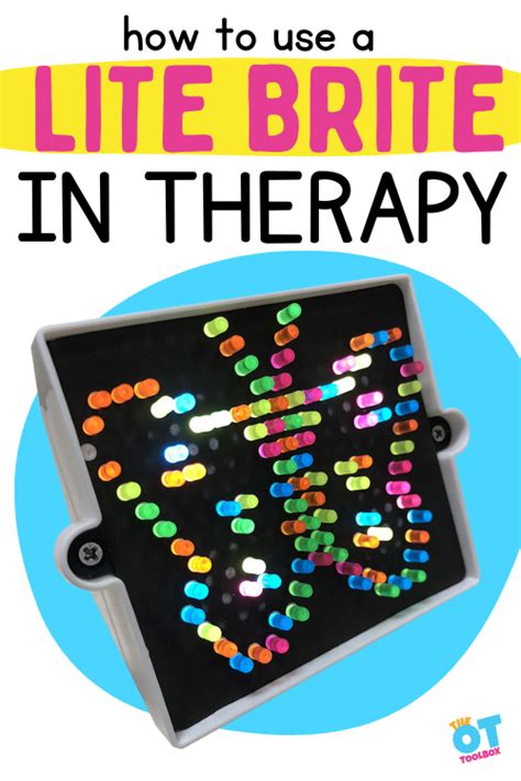 Lite Brite Therapy