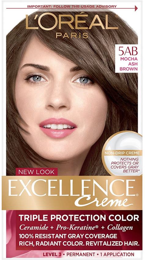 Loreal Excellence Hair Colors Brown