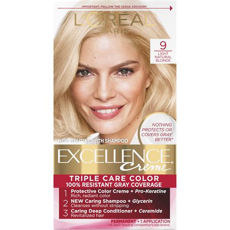 Loreal Excellence Hair Colors Grey