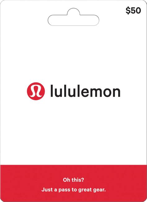 Lululemon Gift Card Ideas 2