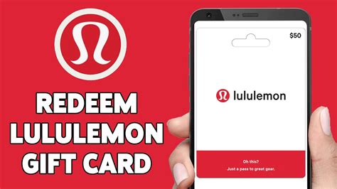 Lululemon Gift Card Usage