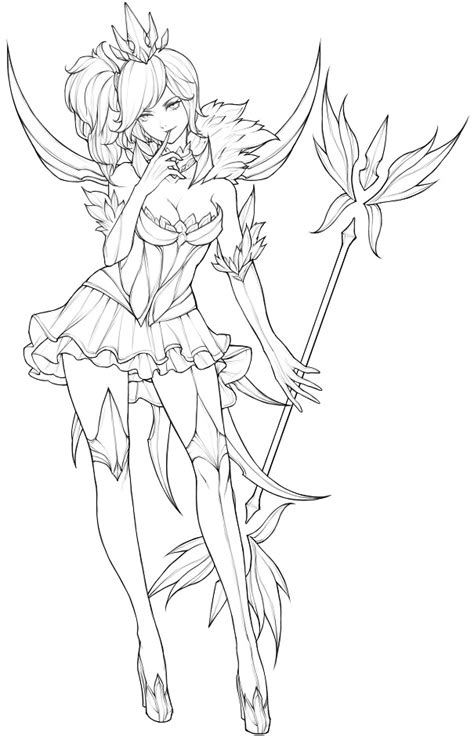 Lux Coloring Page