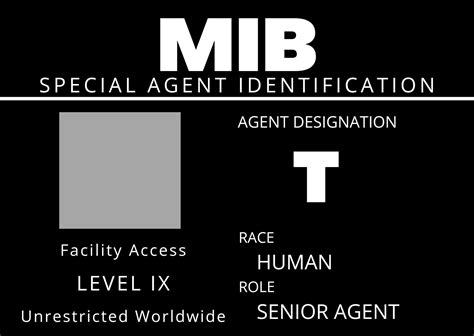 MIB Badge Template 1