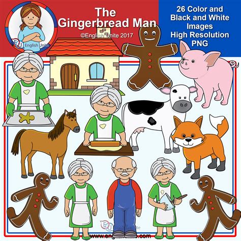 Main Characters in the Gingerbread Man Story