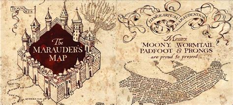 Marauders Map Prints Design